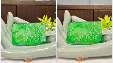 老坑翡翠方牌吊坠