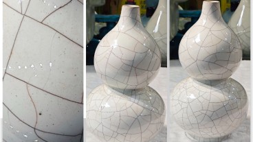 官窑瓷器葫芦瓶